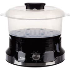 Image of Tefal VC204865 Ultracompact Steamer 3 Tiers 800 Watt Black