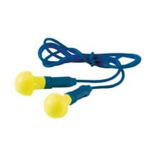 Image of 3M EAR EX-01-020 PUSH-INS Reusable Foam Corded 35db Ear Plugs Comfort & Safety