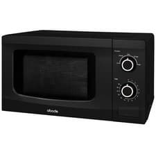 Image of Abode Black Microwave 700W 20L Manual with 5 Power Levels & Defrost, AMM2001B
