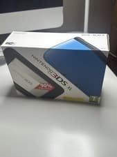 Image of Nintendo 3DS XL Blue and Black Sealed Boxed Console With Super Mario Maker Game