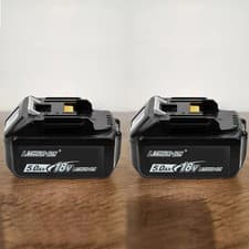 Image of 2Pack for Makita 18V Li-Ion LXT 5.0Ah Battery BL1860 BL1850 BL1830 BL1840 LED UK