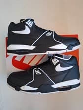 Image of Nike Air Flight 89 Black and White CU4833-015 Men’s Size us 10 Brand New 