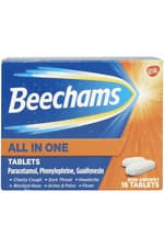 Image of Beechams All In One Tablets - 16 Tablets