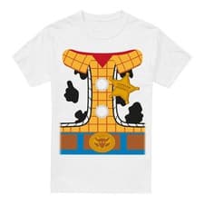 Image of Toy Story Woody Costume T-Shirt , White