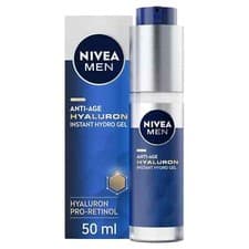 Image of Nivea Men Anti- age Hyaluron Instant Hydro Gel ( Anti-age) 50 ml, NEW