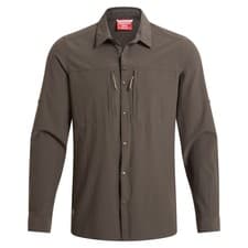 Image of Craghoppers Mens Nosilife Long-Sleeved ShirtL Woodland Green  CG2036