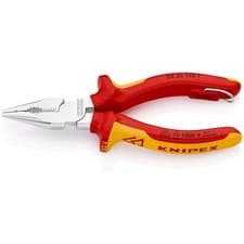 Image of KNIPEX 08 26 145 T BK Needle-Nose Combination Pliers, 145mm
