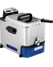 Image of Tefal Oleoclean Pro 3.5L Deep Fat Fryer Silver FR804040 Series F58-M2 Brand New