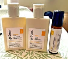 Image of Gruum Face Sunscreen spf30 50ml Tan Extender + Lip Conditioner new unopened