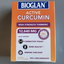 Image of Bioglan Active Curcumin High Strength Turmeric extract 1 month supply 30 Tablets