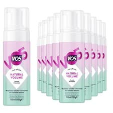 Image of VO5 Natural Volume Foam Mousse with Weightless Volume & Movement, 150ml - 6 Pcs