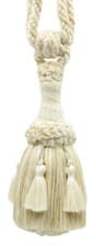 Image of DÉCOPRO Tassel Tieback, Style# TBEMP6, Color# W13 - Cream Ivory [Set of 10]