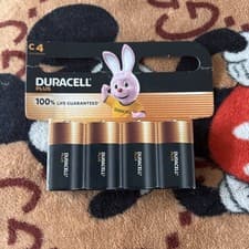 Image of Duracell C Size Plus Power +100% Batteries - Pack of 4 S18712