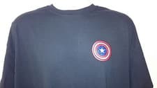 Image of SUPERHERO THE AVENGERS CAPTAIN AMERICA SHIELD T-SHIRT
