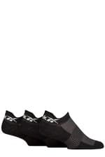 Image of Reebok Trainer Socks Mens & Womens - 'Essentials' Cotton Sports Cushion, 3 Pairs