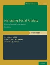 Image of Managing Social Anxiety Workbook A Cognitive-Behavioral Therapy Approach Trea...