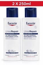 Image of 2 Bottles Of Eucerin Repair 10% Urea Intensive Moisturising Lotion (2x250ml)