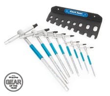 Image of Park Tool THH-1 Bike Sliding T-Handle Allen Hex Wrench Set Soiled Box PK-319-U12