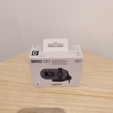 Image of Logitech Brio 100 Ful 1080pl HD Webcam - Black - Brand New Still Sealed