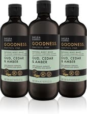 Image of Oud, Cedar & Amber Body Wash 500ml (Pack of 3) - Vegan