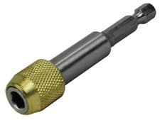 Image of Faithfull Magnetic Stainless Steel Quick-Release Bit Holder
