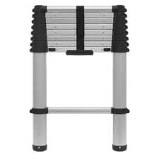 Image of Sealey Aluminium Telescopic Ladder 9-Tread EN 131 Professional Lightweight ATL09