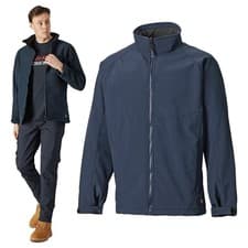Image of Dickies Mens Softshell Work Jacket Waterproof Windproof Site Coat with Pockets