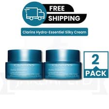 Image of 2 X Clarins Hydra-Essentiel Moisture Cream 50ml For Normal/Dry Skin Hydrating