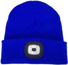 Image of Unisex LED Beanie Hat With USB Rechargeable Battery 5 Hours High Powered Light