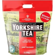 Image of Yorkshire Tea, Total 1040 Tea Bags, (Pack of 3.25 kg)