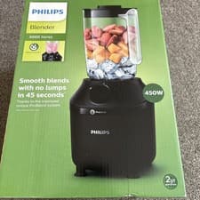 Image of Philips Blender HR2041/01 3000 Series 450W ProBlend 1.9L Black Plastic Jar