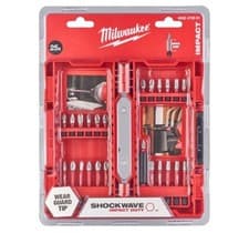 Image of Milwaukee 4932472061 Shockwave 25-Piece Impact Duty Screwdriver Bit Set PH/PZ/TX