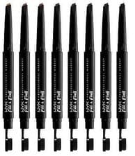 Image of NYX PROFESSIONAL MAKEUP Fill & Fluff Eyebrow Pomade Dual-Ended Brush & Pencil,