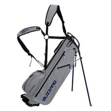 Image of Skymax Blizzard Lightweight Stand Carry Golf Bag - 4-Way Divider - Grey / Navy