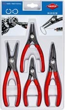 Image of Knipex 4 Piece Precision Straight Internal/External Circlip Pliers Set, 00 20 03
