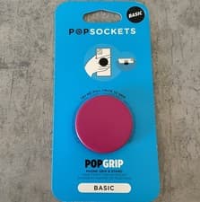 Image of PopSocket magenta pink PopGrip Holder Mobile Phone Expanding Stand Socket