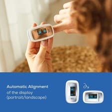 Image of Beurer PO30 Pulse Oximeter Heart rate arterial oxygen saturation lightweight