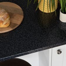 Image of d-c-fix Kitchen Worktop Wrap 67.5cm x 3m Granite Black Self-adhesive Vinyl Film