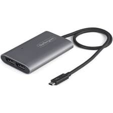 Image of Startech Thunderbolt To Dual Displayport Adapter Dp 1.4 Dual 4K 60Hz Dp Video Co