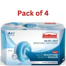 Image of Unibond AERO 360 Moisture Absorber Refills 2- 4 PACK TABLETS 450g REFILLS X 4-2
