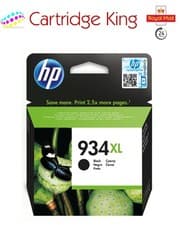 Image of HP 934XL High Capacity Black Original Ink Cartridge - C2P23AE