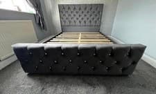 Image of MILANO KING  Bed Frame choice of colours/fabrics 