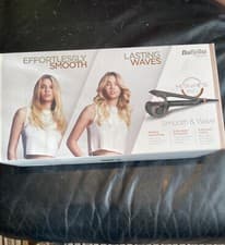 Image of BaByliss 2662U Smooth and Wave Styler - Black perfect smoothing 