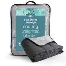Image of Silentnight Restore Cooling Weighted Blanket 6.8 Kg Soothing Sleep Relief