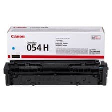 Image of Original Canon 054H High Capacity Cyan Toner Cartridge (3027C002)