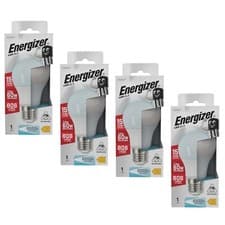 Image of Energizer LED 60W Bulb E27 Screw Edison Light Bulbs GLS Daylight 6500K Energy