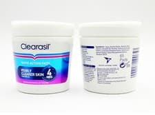 Image of CLEARASIL RAPID ACTION 65 PADS VISIBLY CLEARER SKIN IN 4 HOURS, Pack of 2