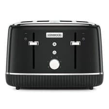 Image of KENWOOD Elegancy TFP10.A0BK 4-Slice Toaster 1800 W Black