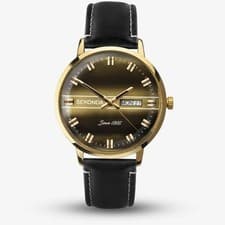Image of Sekonda Heritage Originals Gold & Black Watch 1950