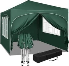 Image of WOLTU 3 x 3m Waterproof Garden Outdoor Gazebo w/ Sides Marquee Canopy Party Tent
